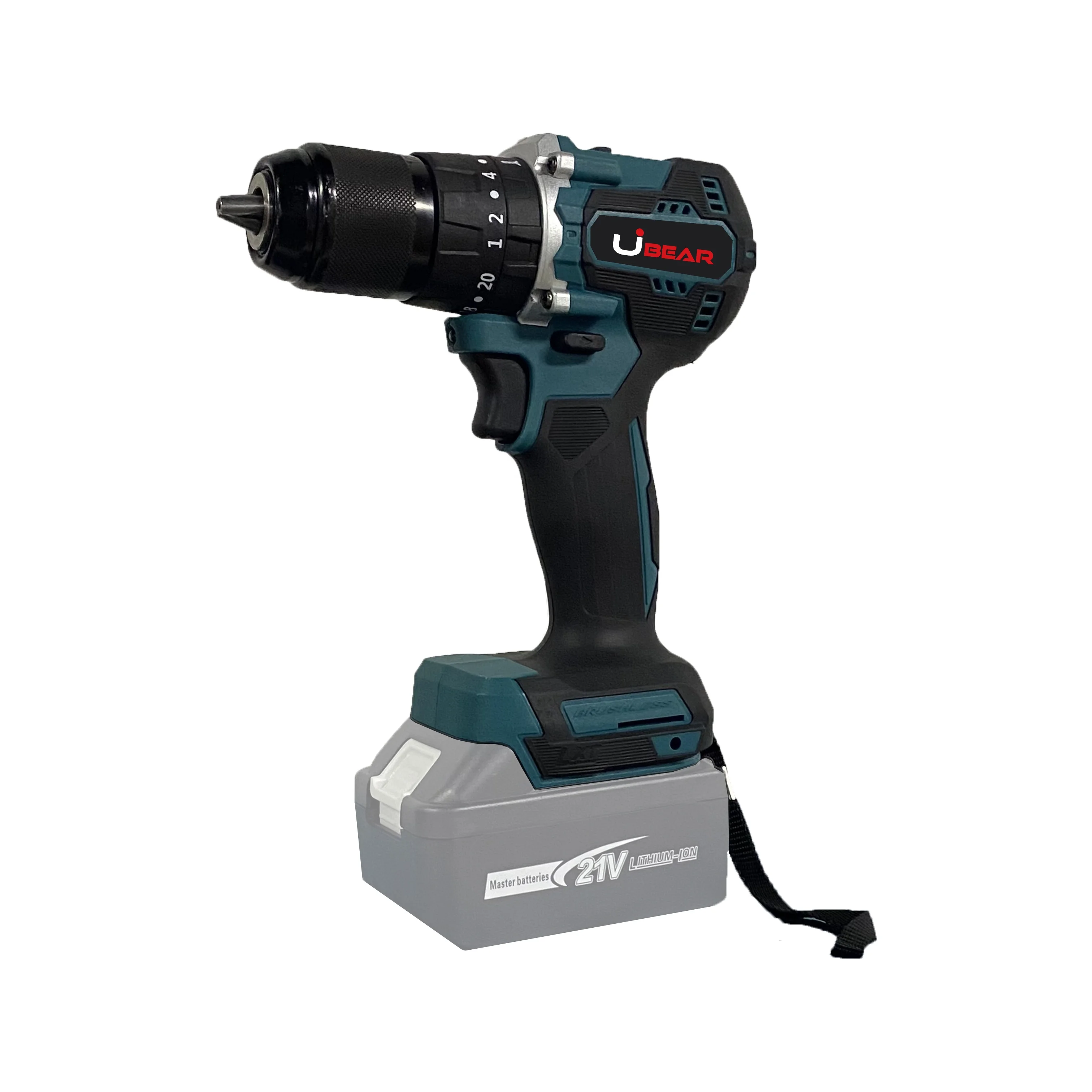 Factory wholesale wireless powered portable 18v 20v 21v lithium battery cordless screwdriver mini drilling machine