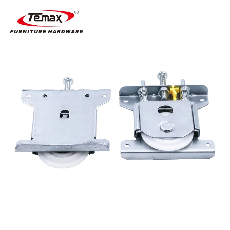 TEMAX DW015B Wardrobe Sliding Door Wheels Double Spring Height Adjustment DW015B