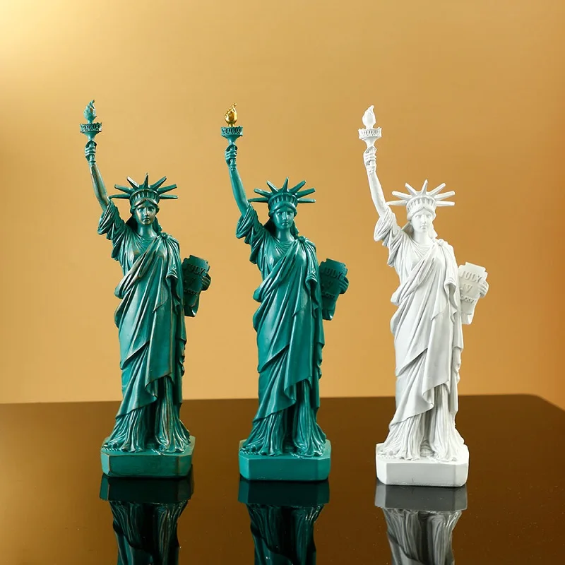 Figurine Home Decor Statue of Liberty New York Souvenirs Resin Heritage Replica Sculptures