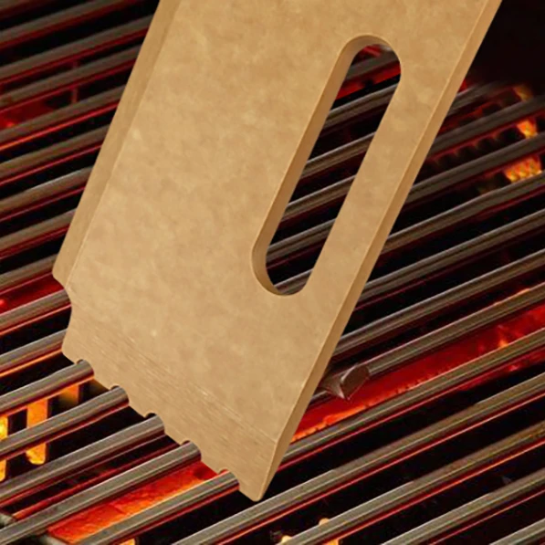 High Quality Wood Fiber Grill Scraper Durable Modern Grill Scrapper FOR BBQ