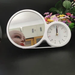 Magic Mirror led photo frame with infinity led light and clock for gifts and night light home decoration
