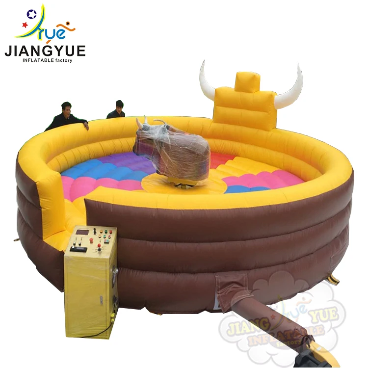 Хит продаж, игры для парка развлечений, Захватывающие игры для детей и взрослых, надувной механический бык в аренду