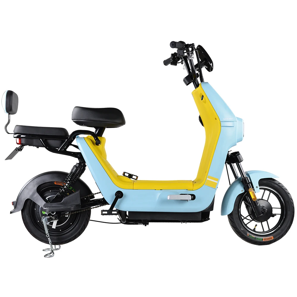 14 inch electric bicycle vacuum tire full suspension electric motorcycle throttle electric bike