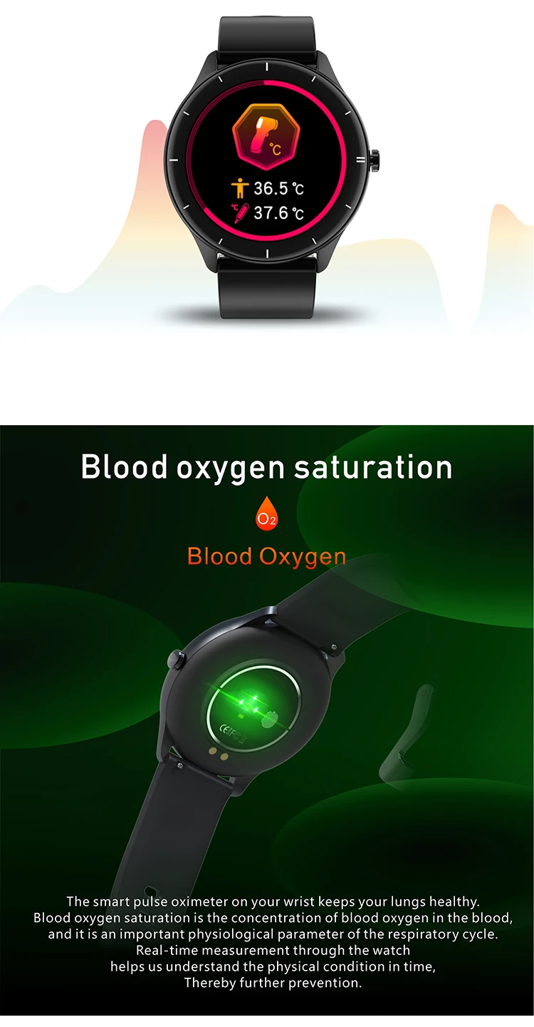 New Product Smart watch Q21 Full Touch Wristband Heart Rate body temperature custom wallpaper fitness Bracelet q21 Smartwatch