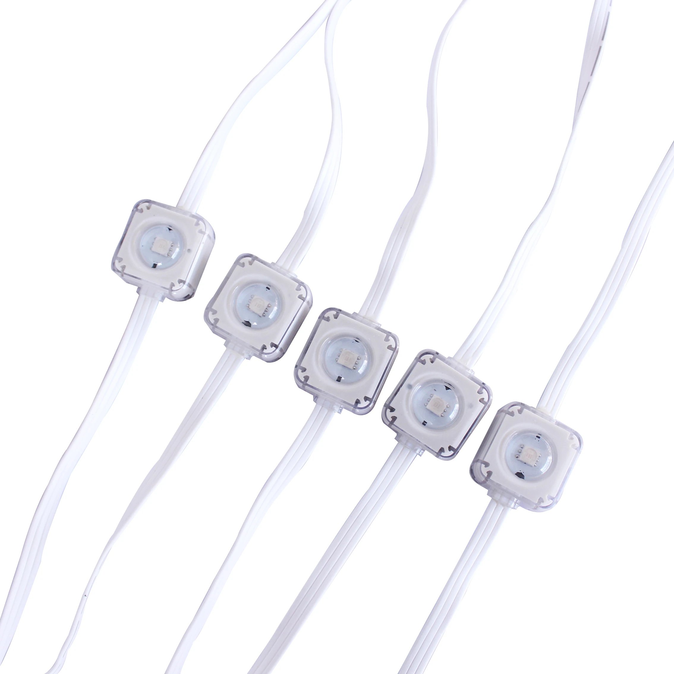 2024 Pixel Lights Christmas Colorful Waterproof Roof House Eaves Light Eave Smart String Exterior Led Point Light