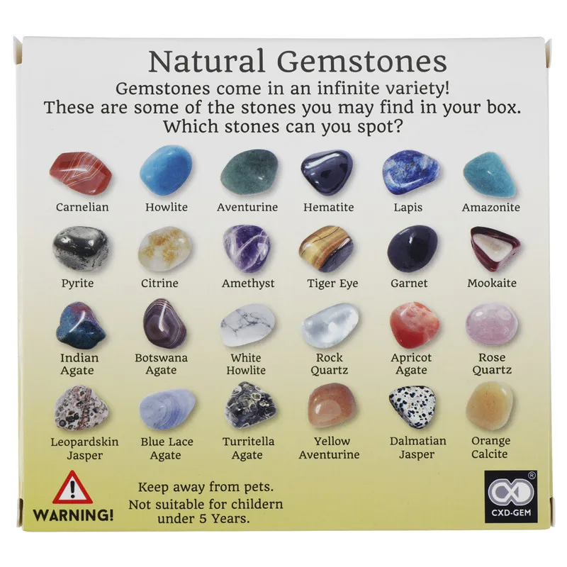 Geology Rock Mineral Collect Learn STEM Educational Science Kit Game