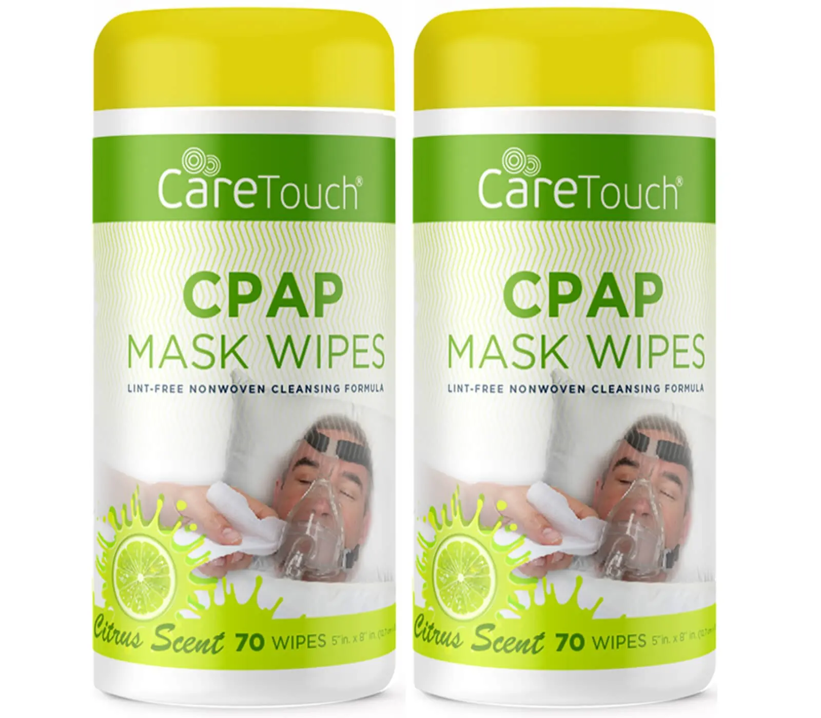 Private label 80ct Non scent Latex Free CPAP Mask Antibacterial Cleaning Wet Wipes