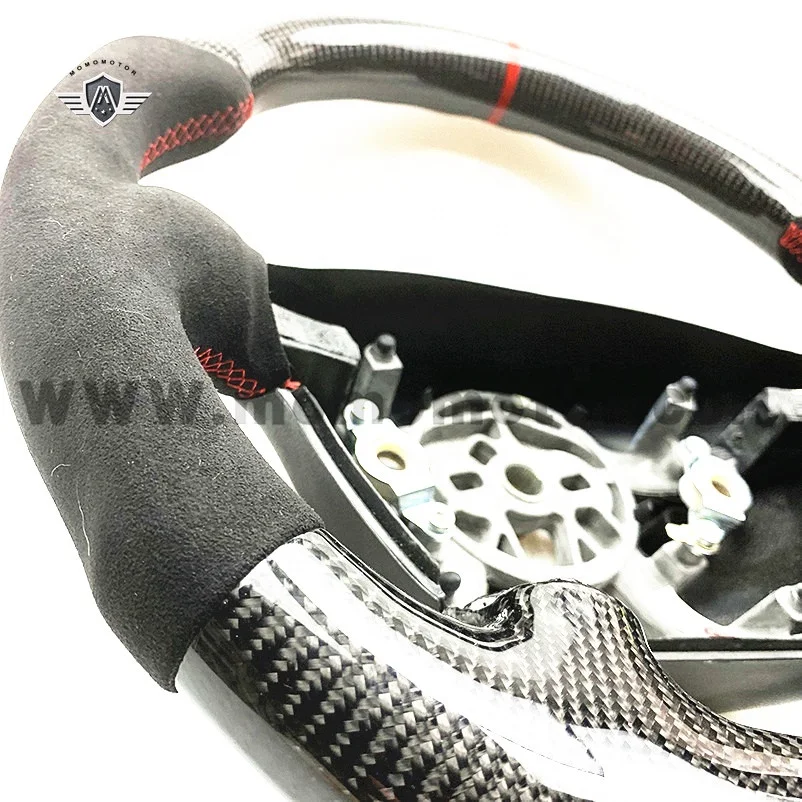 For  Chevy C6 C5 Corvette Carbon Fiber Steering Wheel  Private Custom Car Steering  Wheel  for CZ06 ZR1