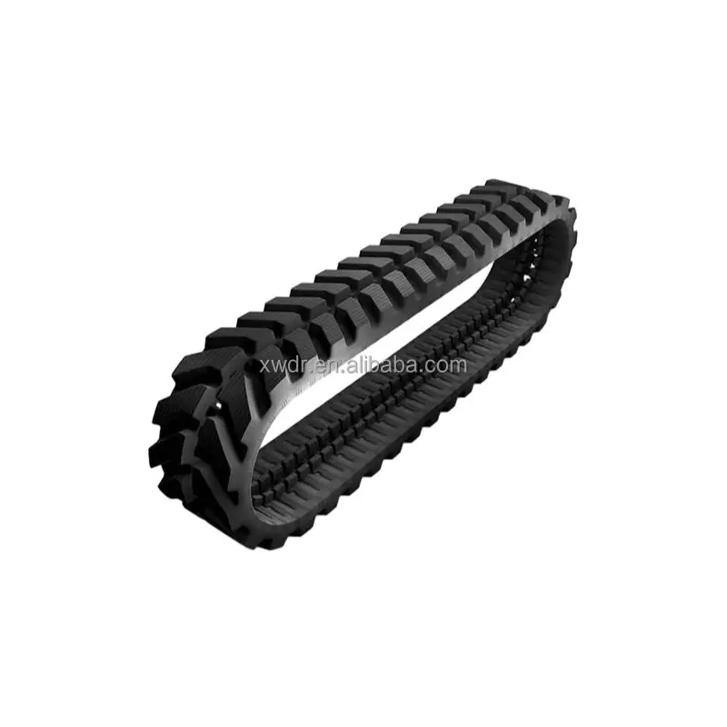 Crawler Rubber Track For Mini Excavator Construction Machinery Undercarriage Parts