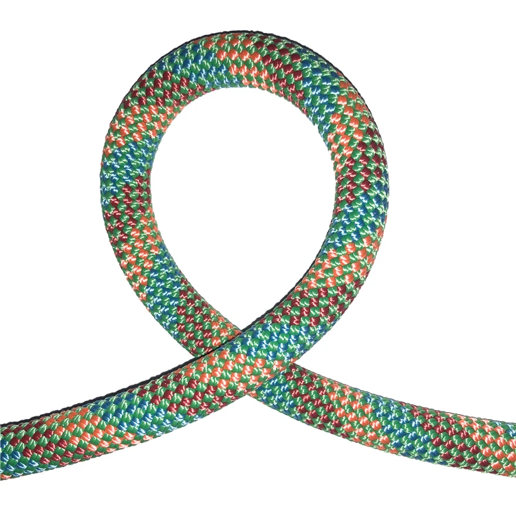 12mm Green Soft Climbing Nylon Braided Rope