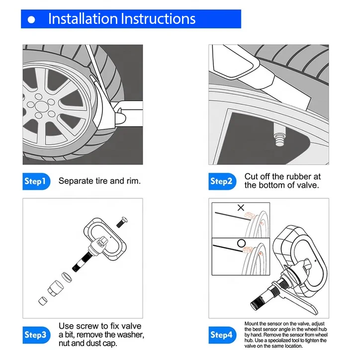 TPMS-42 Tire pressure monitoring system tpms sensor HC3Z-1A189-A for FORD FUSION 2017