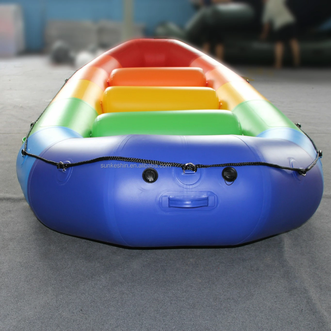 Luxury design personal watercraft Inflatable Fishing Boats cheap rowing Boat for Ocean waters