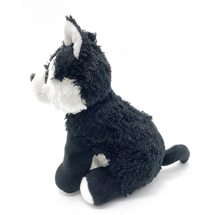 Lifelike Oem Stuffed Animal Lovely And Linen Giant Inflatable Funny Grey Customized Black Plush Standing Arctic Amigurumi Wolf