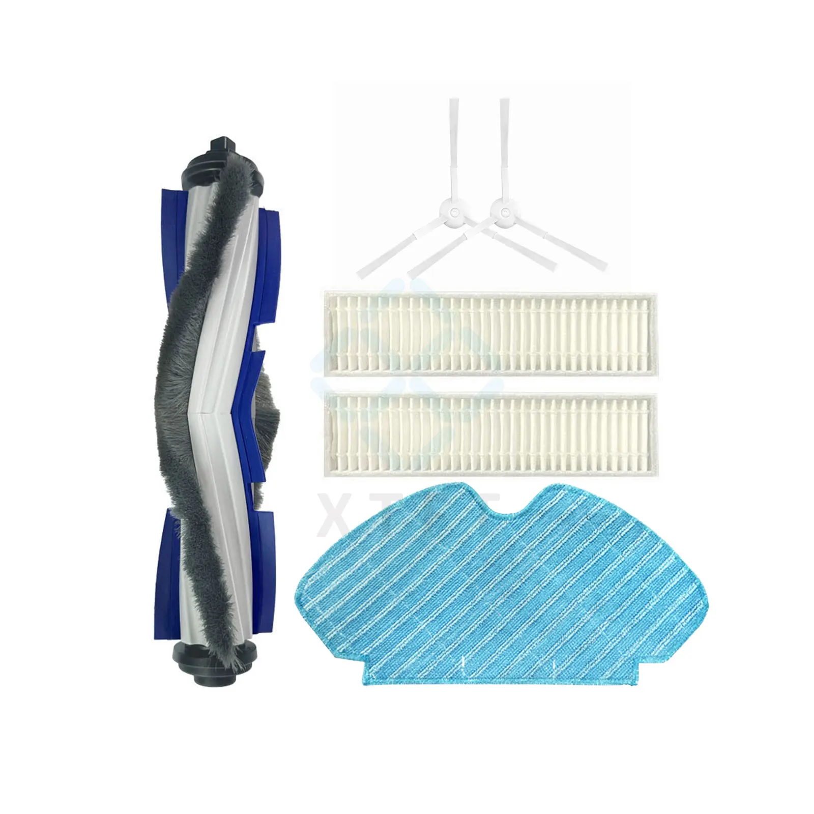 Suitable for Rowentas Tefal Explorer  60 robot vacuum accessories RG7447 7455 roller brush edge brush air filter replacement