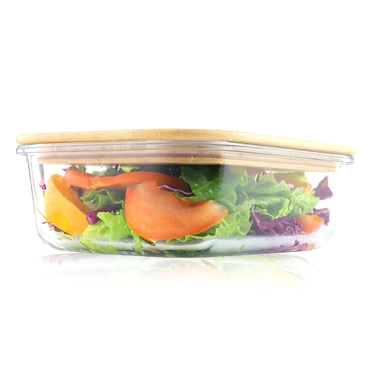 glass heating lunch box food containers with lid