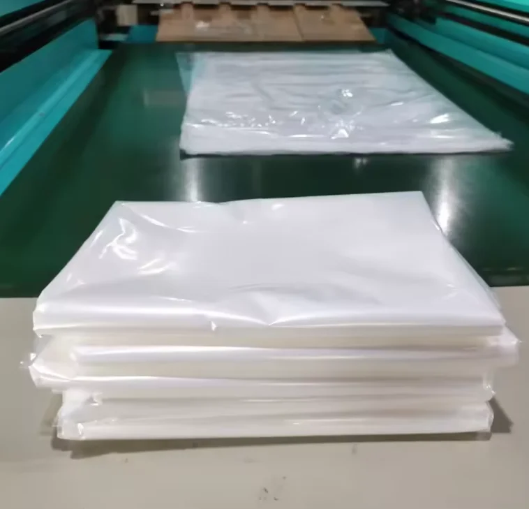 High Quality Waterproof Ldpe Clear Flat Polyethylene Plastic Bag Customized Clear Pe Packing Poly Bags