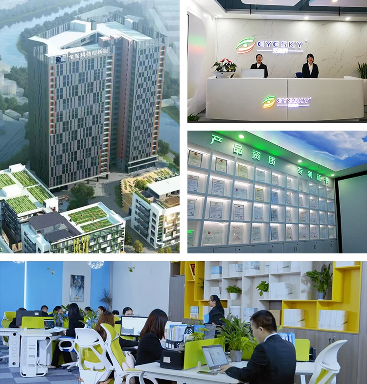 Smart air quality Carbon dioxide monitor with LCD screen for indoor scene