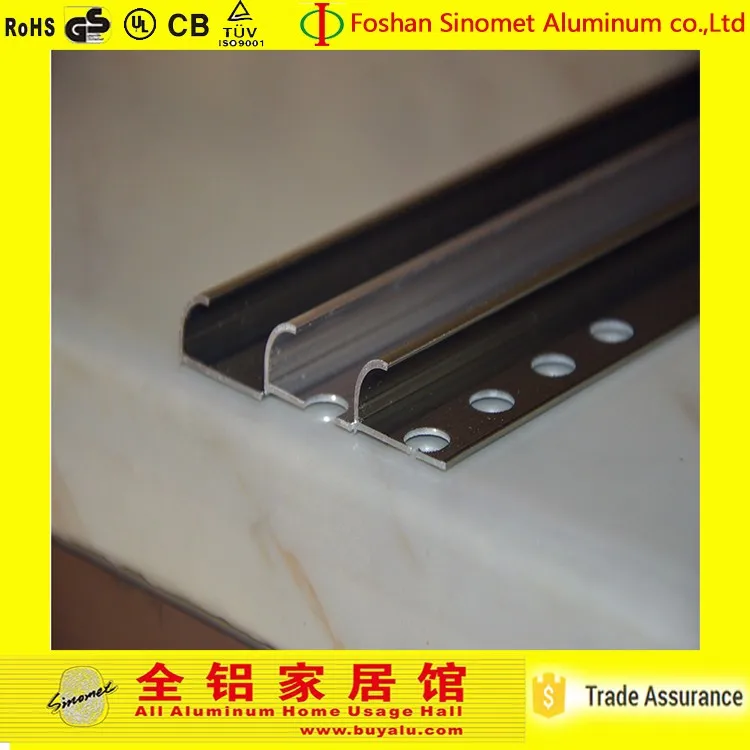 
OEM ceramic decorative aluminium tile trim outside corners trim 