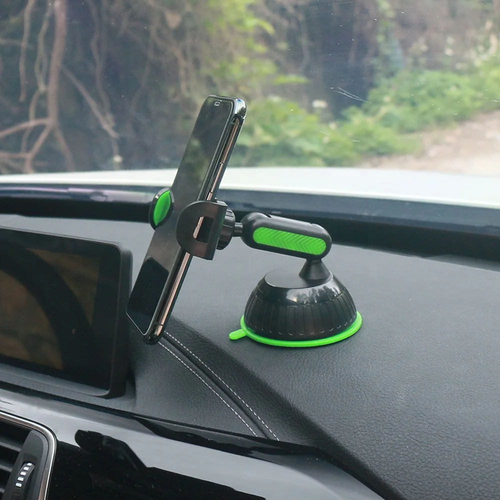 
Universal Mobile Phone Car Holder Suction Cup Mount for Car Gooseneck Cellphone 360 Degree Rotate 