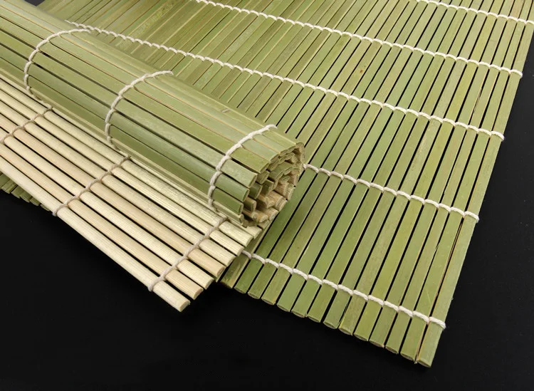 2021 Seaweed Wholesale Green Skin Home Use Desk Tool Mini Rolling Sushi Mat