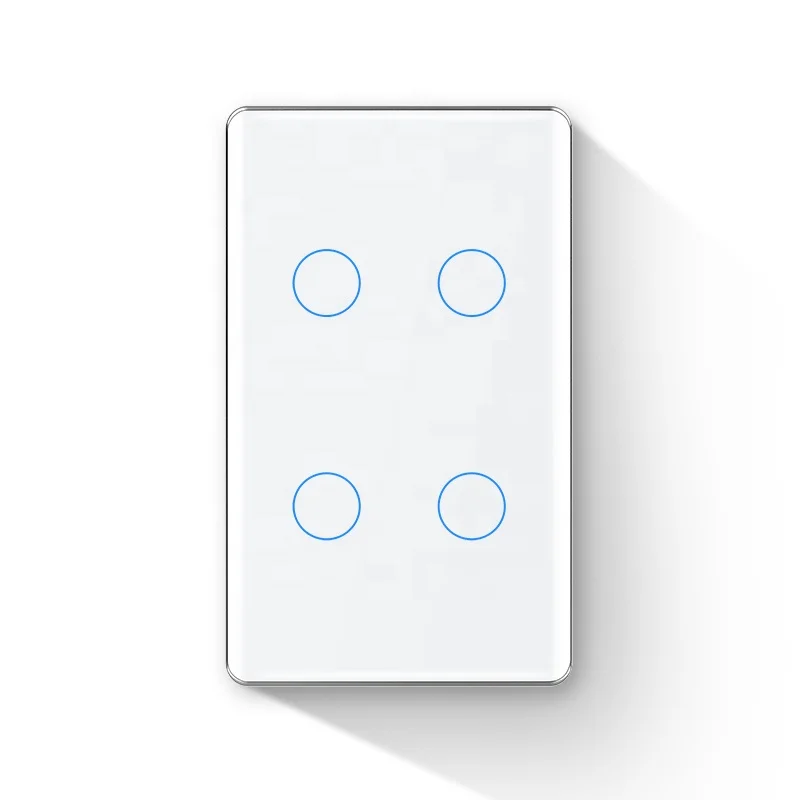 Tuya smart US wall switch 1/2/3/4gang smart home product zigbee remote control electric smart switch