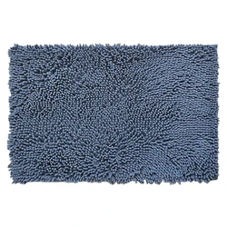 100% polyester microfiber chenille excellent antiskid machine-washable bibulous perfect non-slip
