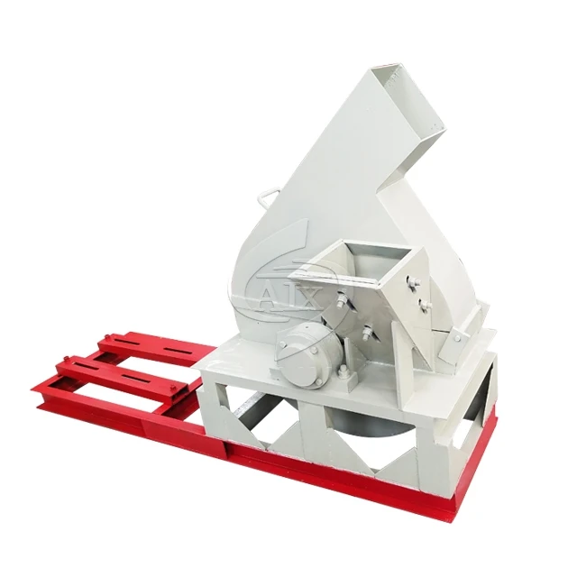 Commercial engine wood log chipper shredder wood crusher for sale