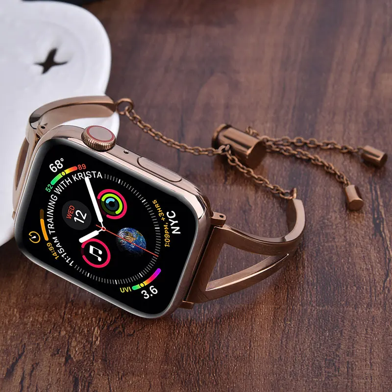 Luxury Stainless Steel Sublimation Watch Band Blank Metal Strap For Apple Watch Band For Apple Watch Bands 7