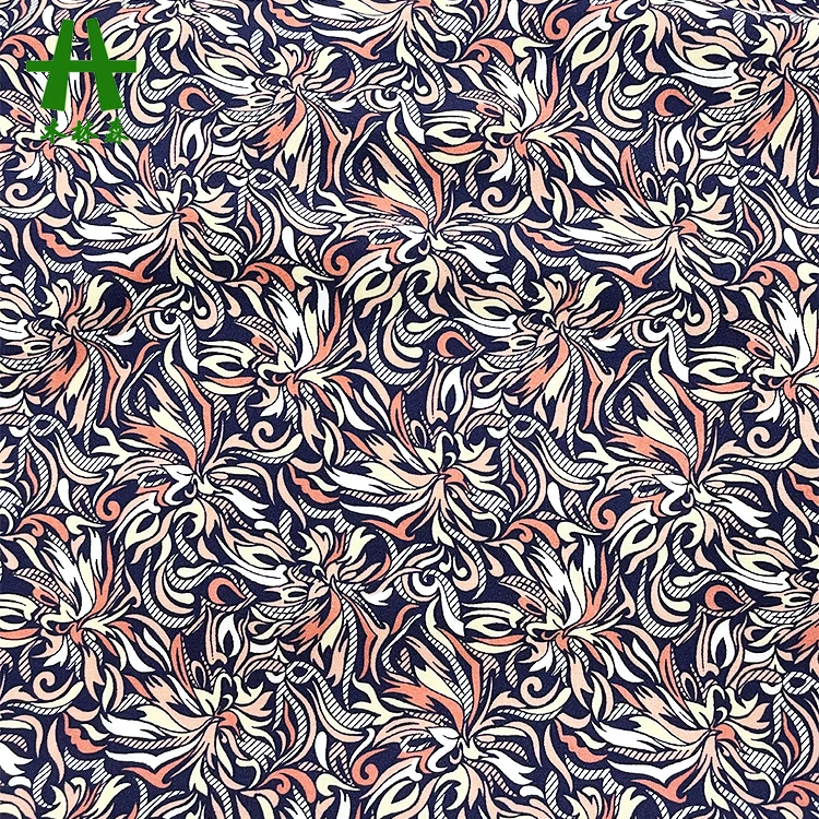 Mulinsen Textile High Quality Woven Viscose 45s Print Rayon Poplin Fabric