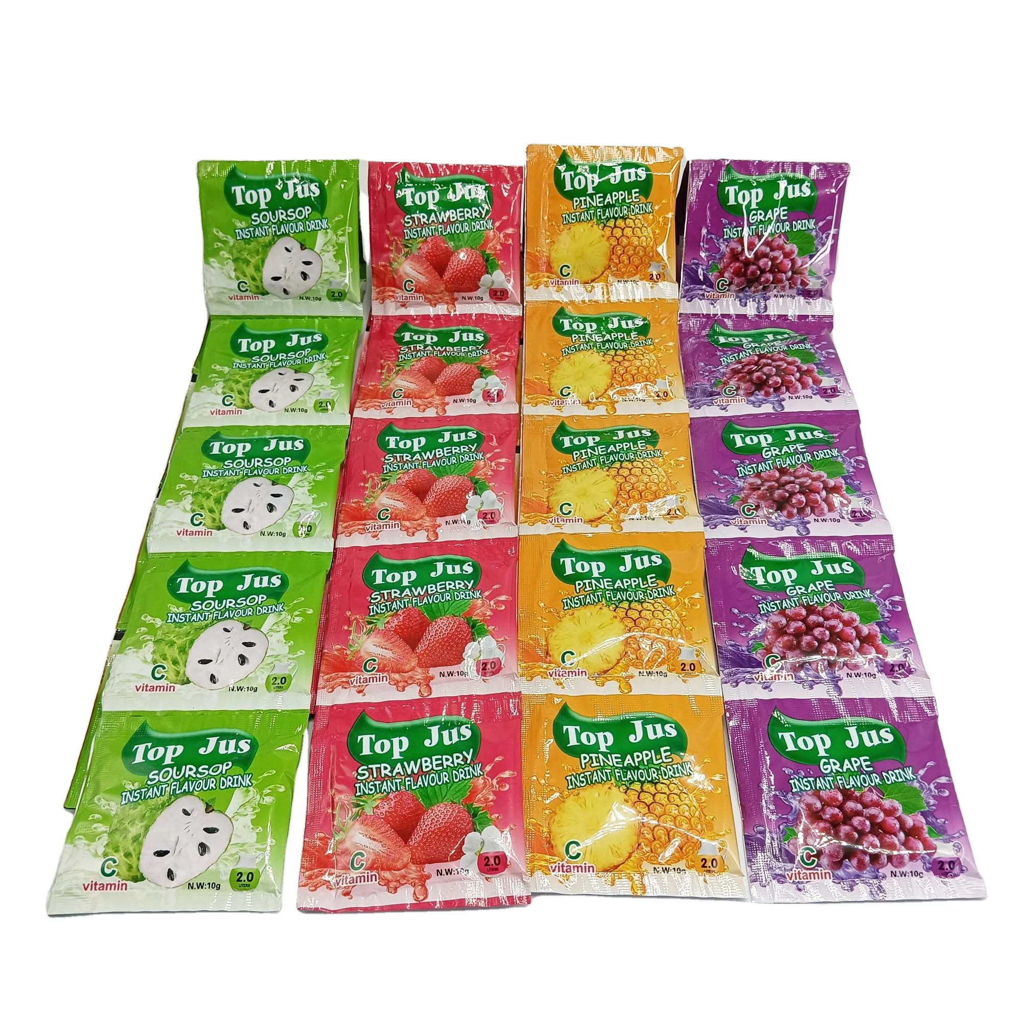 10g for 2L water 24sachets by 24boxes per carton watermelon juice powder