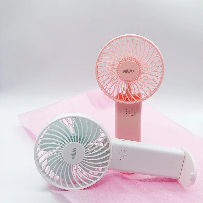 AIWO  minka Aire Ceiling A Batteria Ventilatore Usb Colonna Custom Customize Logo Hand Minismall Fan Hand Fan Wedding Air Fan