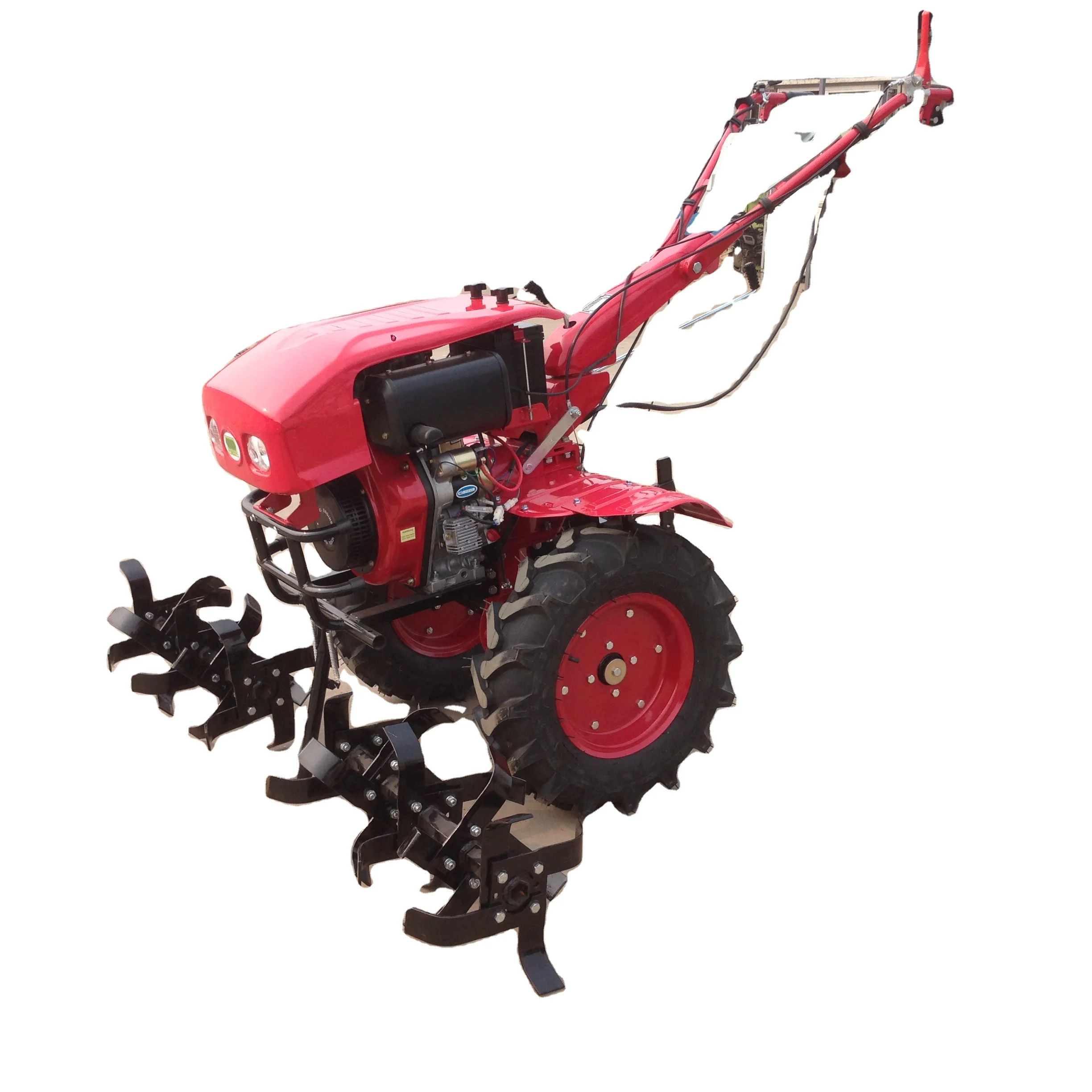 Multi-Functional 10HP Kama Diesel Mini Power Tiller with Certificate