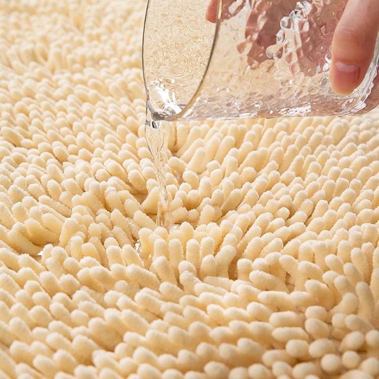 Good Quality Super Absorbent PVC Non-slip Multiple Sizes Low MOQ Custom Bath Mat