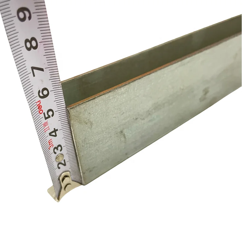 Garage Rolling Curtain Door Accessories Galvanized Guide Rail For Roller Gate