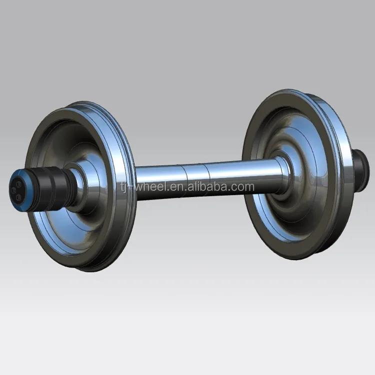 Standard used railway wagon wheel set for hot sale 760mm