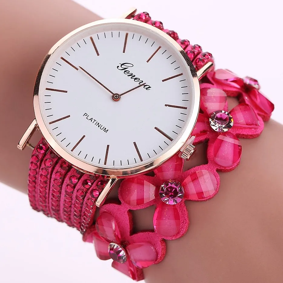 Geneva Quartz Watches Price Watch Diamond