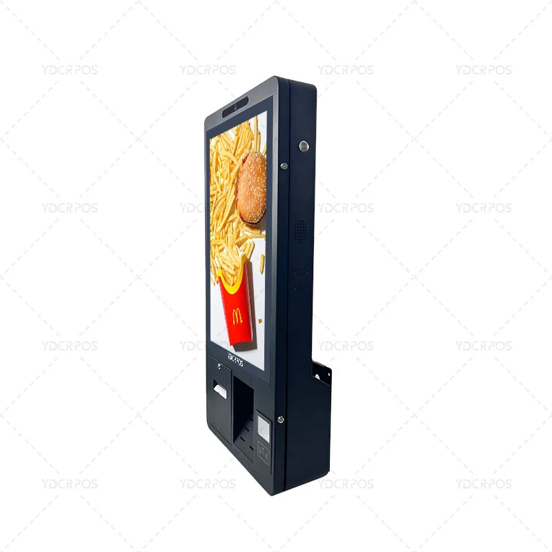 16 22 24 27 32 Inch Self Service Pos System With Payment Kiosk Order Machine For Restaurant