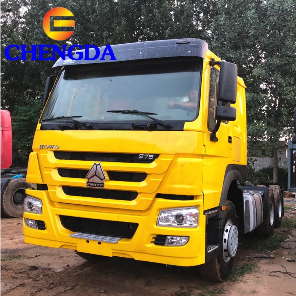  Sinotruk 6x4 371hp 420hp новых и б/у 10 Wheeler тележка движенца Китай тяжелый автомобиль HOWO A7 седельный