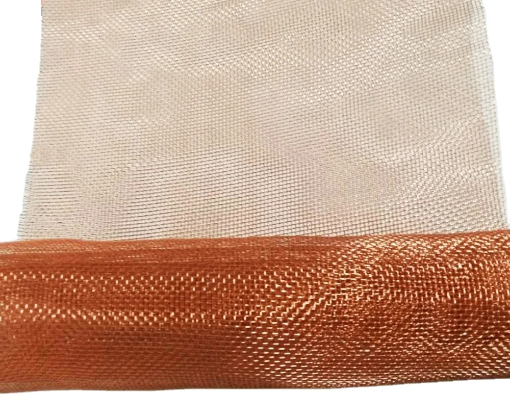 Copper Mesh for EMI, RF Shielding, and Faraday Cages (10-250 Mesh Available)