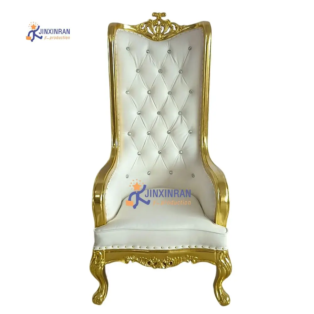 Factory Wholesale Royal Chairs Luxury Wedding King Throne Rental Royal Chairs For Wedding