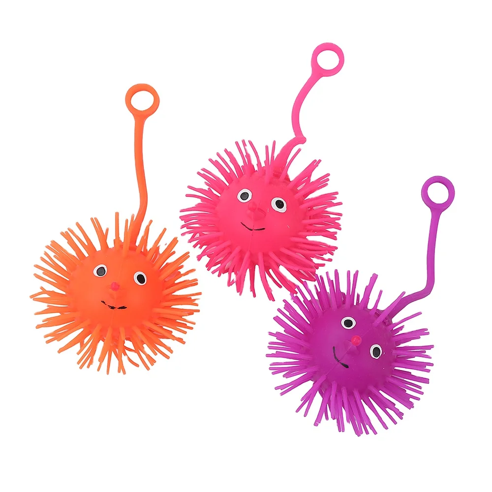 Factory Wholesale Decompression Toys Cheap Ball TPR Size 5cm  Soft Nose Puffer Balls Free Sample Ball Toy