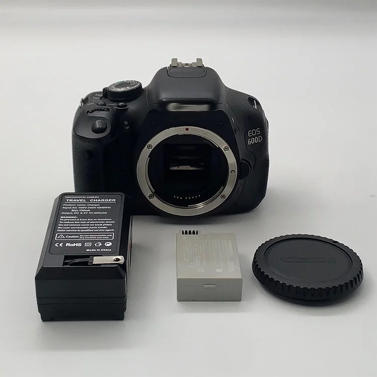 used camera for canon 600D/rebel T3i/Kiss x5 Professional Mirrorless Equipment Original DSLR digital cameras Wholesale