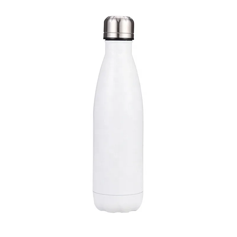 
Colorful Heat Resistant Drinking Eco Friendly Water Bottle solid color vacuum bottle 