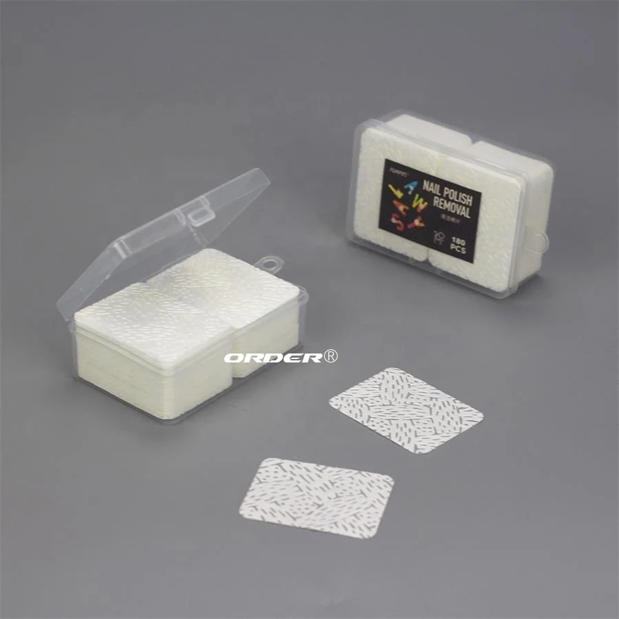 lash adhesive nozzle removing wipers eyelash extension glue cleaning remover Meltblown PP wipes pads