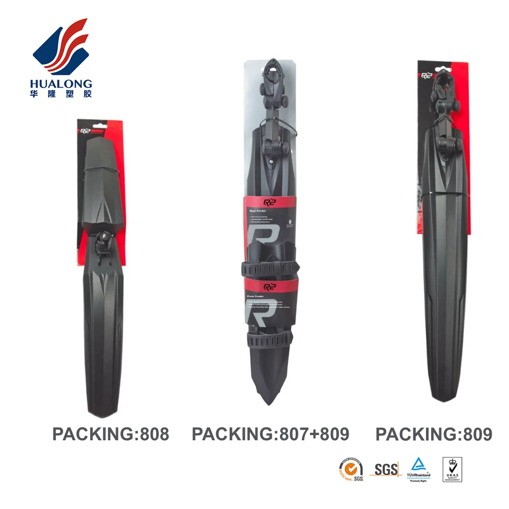 double plastic mountain bicycle full coverage mudguard front rear bicycle bike fenders for kid bicycle