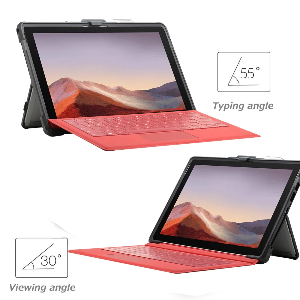 12.3 INCH Microsoft Surface Pro 4/5/6/7 Tablet Protective Anti-shock Case Shockproof Laptop Bags Covers