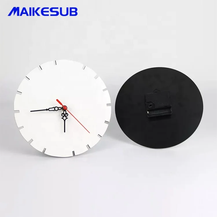 New arrival sublimation MDF photo frame, sublimation blank board clock frame