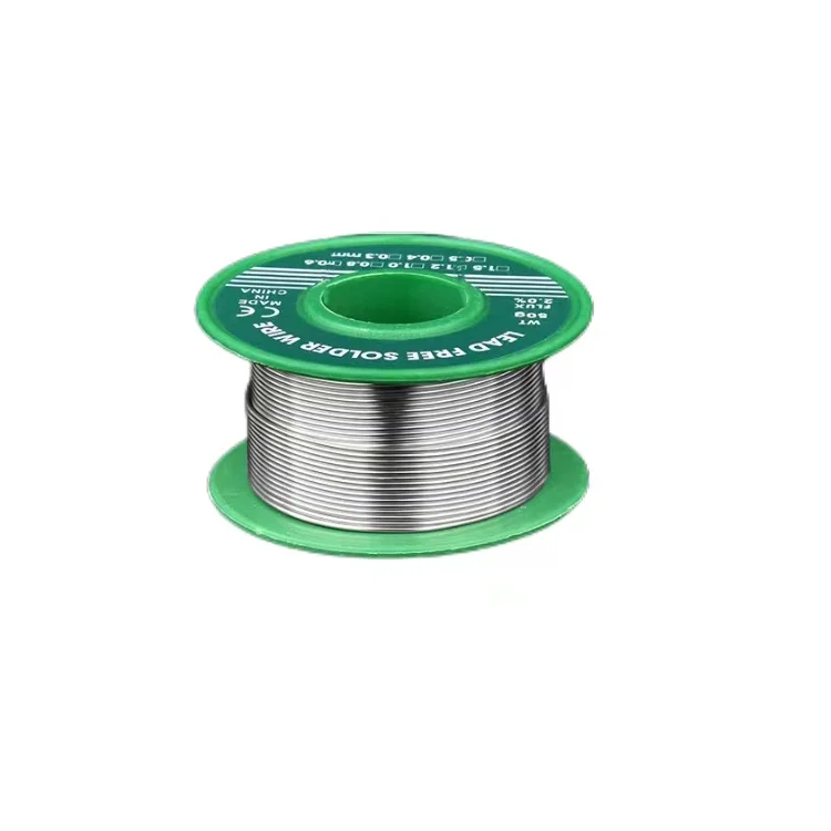 Manufacturers Direct Sales Large Roll Solder Wire 0.8 1.0mm  Environmental Lead-free Solder Wire 100g Smooth Tin