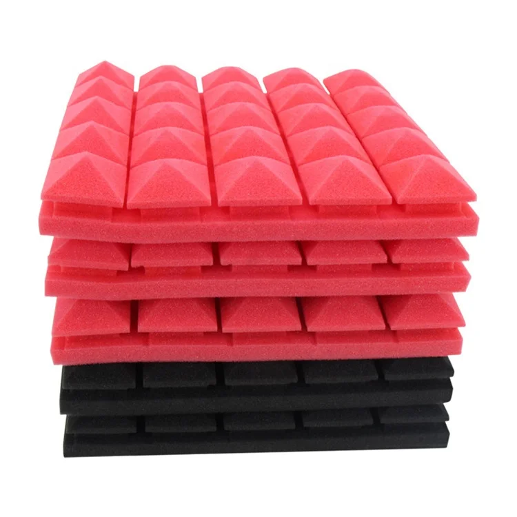 Acoustic Foam Panel Wedge Studio Soundproofing Wall Tiles