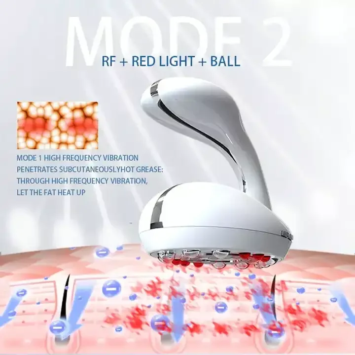 At-home Radio Frequency Anti Aging Machine Portable Ems Led Face Lifting Body Slimming Beauty Device
